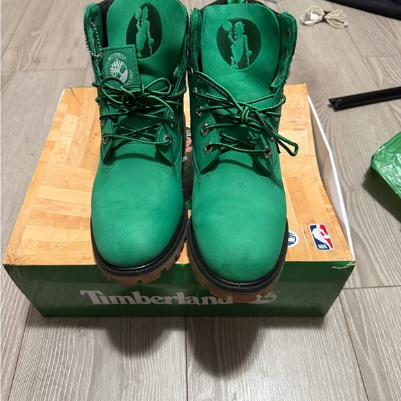 Timberland RARE ‼️‼️‼️ Boston Celtics Emerald Green Lace-Up Boots